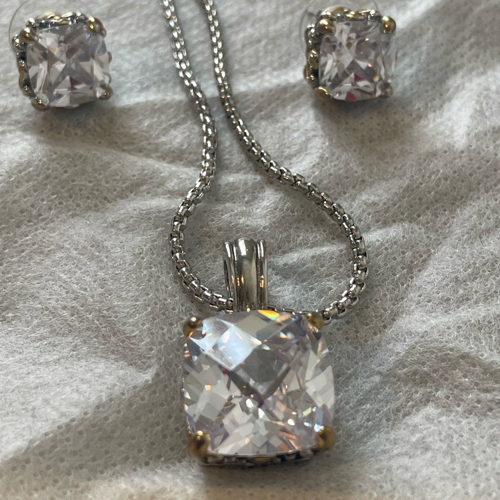 High End Designer Exact Look Australian Crystal (Necklace Only)